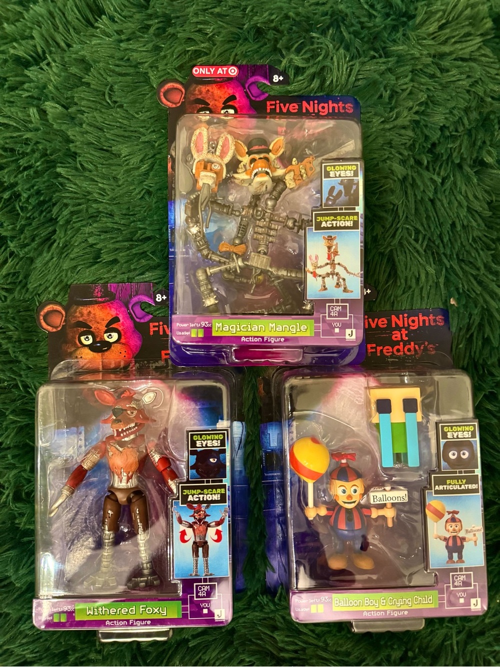 3 Rare Jazwares Five Night's at Freddy's
